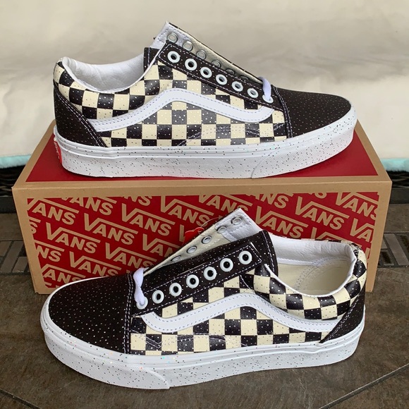 VANS OLD SKOOL CONFETTI BLACK/TRUE WHITE WMNS - Picture 2 of 15